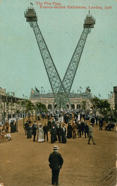 El Flip-Flap, Exposición Franco-Británica, Londres, 1908 de English Photographer